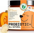 5-in-1 Dog Probiotic Powder – 100% Natural Gut Health Support with Prebiotics, Postbiotics & Enzymes – Crafted by Dog Nutritionist Kayla Kowalski, Made in USA – 30 Scoops