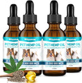 Camling Oil for Dogs and Cats - Camling Oil Drops Rich in Omega 3, 6, 9 and Organic Extract Helps Pets with Аnxiеty & Strеss, Hip & Joint, Skin & Coat Support (4 Pack)