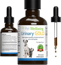 Pet Wellbeing Urinary Gold for Cats - Supports Urinary Tract Health, Normal Frequency, Healthy Immune Response, Stoneroot, Hydrangea - Veterinarian-Formulated Herbal Supplement 2 oz (59 ml)
