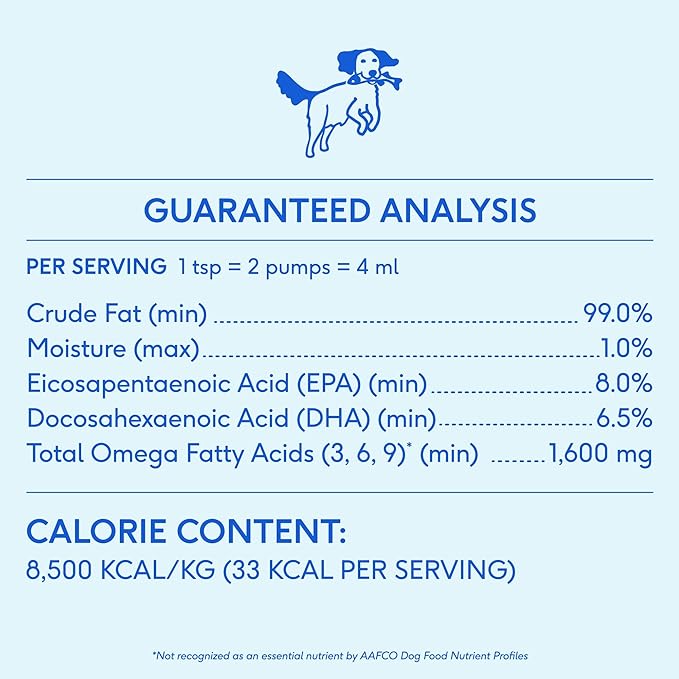 Native Pet The Daily Dog Supplement (60 Scoops) & Salmon Oil for Dogs & Cats (8 Oz) - 11 in 1 Multivitamin & Pure Omega-3 Fish Oil Supplement for Skin & Coat, Joint, Heart Health & Anti-Inflammatory