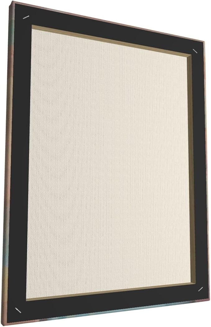 Funny Duck Bathroom Wall Art Cute Duck on Toilet Canvas Wall Decor Funny Quirky Farm Animal Pictures Painting Print Framed Artwork Decorations Gifts for Bathroom 12"x16"