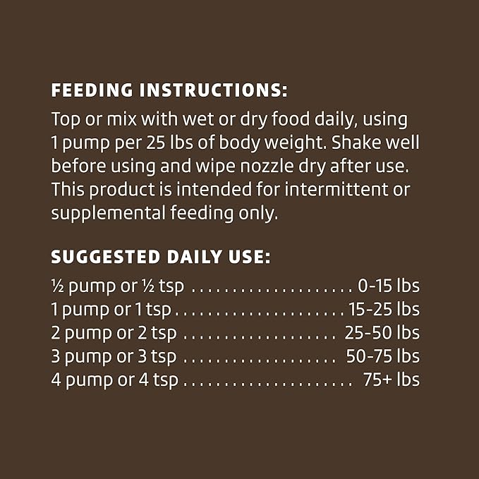 Amazon Brand - Wonder Bound Wild Alaskan Salmon Oil - Skin and Coat Support, Omega 3 Supplement for Dog and Cat , 16 fl oz