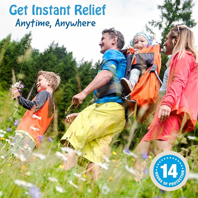 Moskinto The Original Mosquito Itch Relief Patches for Kids & Adults, Bug Bite Patches Soothe Swelling & Itching, Anti Itch Bug Bite Relief, Suction Tool Alternative, Travel Pack, 24 Count, Pack of 2