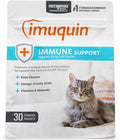 Nutramax Imuquin Immune Health Supplement Powder for Cats, with Beta Glucans, Marine Lipids, Vitamins and Minerals, 30 Packets, Updated Version