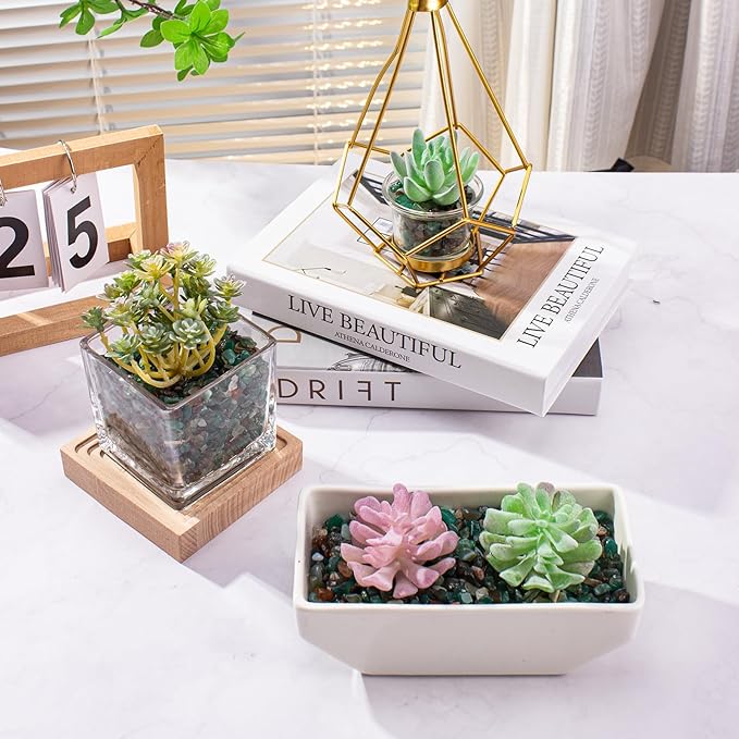 0.5 Lb/230g Green Agate Aquarium Gravel Rocks Crushed Stone Crystal Chips Bulk, Natural Crystal Quartz Stone Pebbles Irregular for Aquarium, Vase Fillers, Succulent Plants Decor - 5-7mm