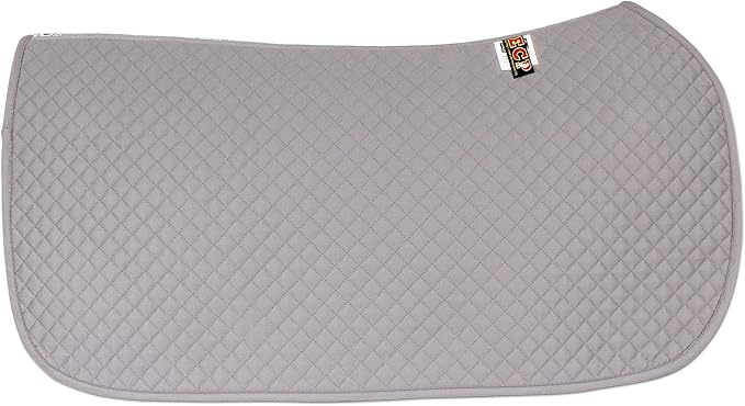 ECP Equine Comfort Products All Purpose Diamond Quilted Western Saddle Pad for Injury Prevention, Breathable, Hypoallergenic, Shock-Absorbing Cushion for Horse Comfort