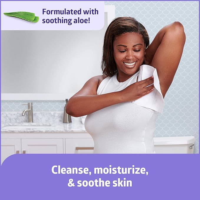 Medline Readybath Body Wipes, Shower and Bath for Adults, No Rinse Disposable Washcloths, Extra Thick, Hypoallergenic, Alcohol-Free, Aloe-Infused, Unscented, 240 Count (30 Packs), 8x8 Inch