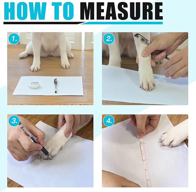 EXPAWLORER Anti Slip Dog Socks to Prevent Licking Paws, Dog Shoes for Hot Pavement, Dog Booties for Small Medium Large Senior Dogs, Traction Control Dog Boots & Paw Protectors for Hardwood Floors