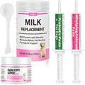4 in 1 Whelping Kit for Dogs - Whelping Calcium Paste, Probiotic Paste, Fading Puppy Support & Puppy Milk Replacer - Essential Dog Whelping Supplies for Safe Delivery, Strong Puppies & Nursing Support