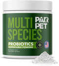 Pet Probiotics for Dogs, Cats, Horses, Goats, Cows & Pigs | Multi Species Dispersible Powder | Supplements for Digestive Health | Cat & Dog Probiotics | Vet Approved & Made in USA | 20 oz | Pair Pet