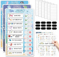 3 in 1 Bedtime/Morning/Weekly Routine Chart for Kids, Magnetic Chore Chart for Toddlers, Visual Schedule for Kids Toddlers Schedule Board for Home