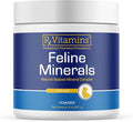 Rx Vitamins Feline Minerals - Taurine for Cat Heart Health - Calcium for Joint Supplement - Immune Support for Cats with Magnesium & Potassium - Skin and Coat Supplement - 8oz