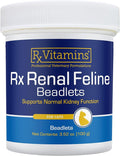 Rx Vitamins Renal Feline Beadlets - Cat Kidney Support with Astragalus Root and Milk Thistle for Cats - Supports Kidney and Immune Health in Cats - 3.52oz