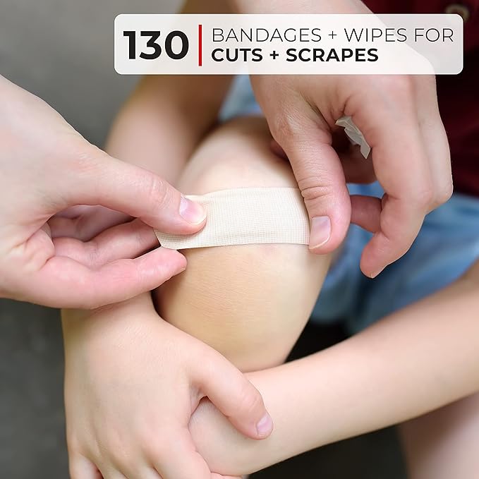 First Aid Kit – 291 Pieces of First Aid Supplies | Hospital Grade Medical Supplies for Emergency and Survival Situations | Ideal for Home, Car, Trucks, Camping, Hiking, Travel, Sports, Pets, Hunting