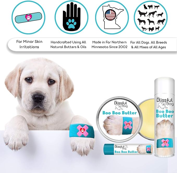 3 Cute Puppies Boo Boo Butter, 2-Ounce