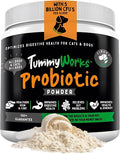 TummyWorks Probiotic Powder for Dogs & Cats. Probiotics For Digestive Health, Immune Support, Diarrhea, Gas, Itching & Seasonal Allergies. With Digestive Enzymes & Prebiotics. Made in USA - 160 Scoops