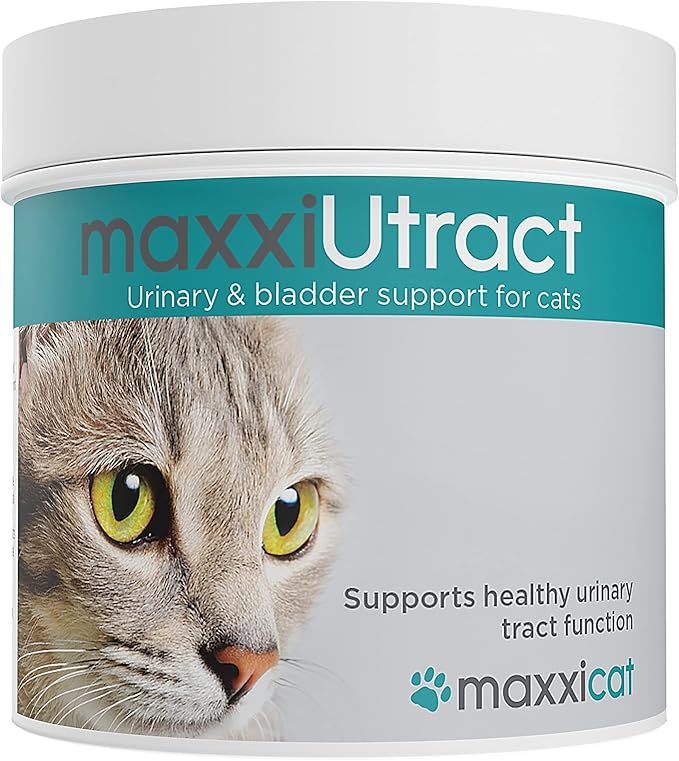 maxxipaws maxxiUtract Urinary & Bladder Support - Powder Supplement for Cats, 2.1oz