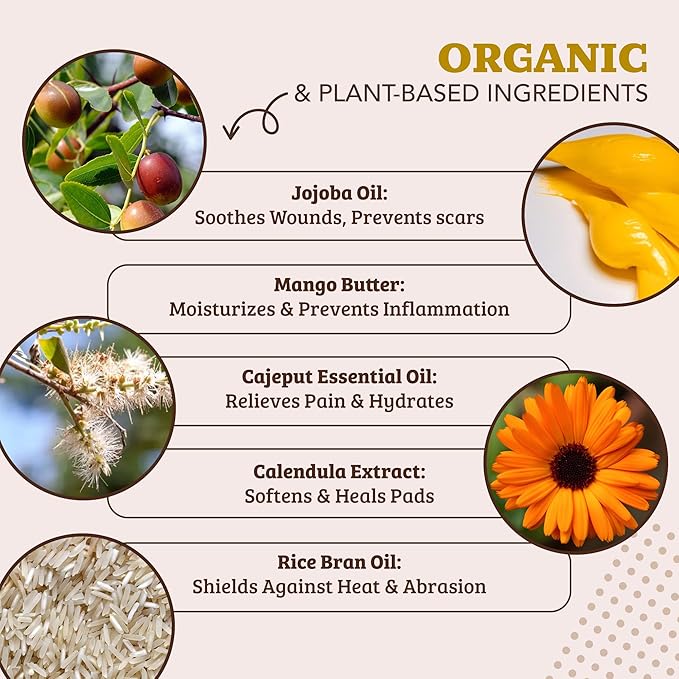 Natural Dog Company Paw Soother Balm Bundle, (1) 2 oz. Tin & (1) Travel Stick, Dog Paw Cream and Lotion, Moisturizes & Soothes Irritated Paws & Elbows, Protects from Cracks & Wounds