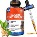 Natural Cats & Dogs Yeast Infection Anti Itch Treatment - Itchy Ears, Skin & Allergy Symptoms Relief - Reduces Inflammation & Relieves Irritation - Herbal Medicine Supplement Drops