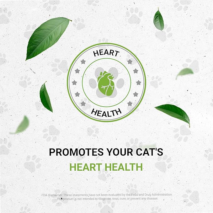 Lion's Heart | Natural Herbal Dietary Supplement for Cats | Healthy Heart Function Support in Cats | Alcohol-Free Extract, Dandelion Root, Lemon Balm, Calendula, Lavender, Fennel 2 oz