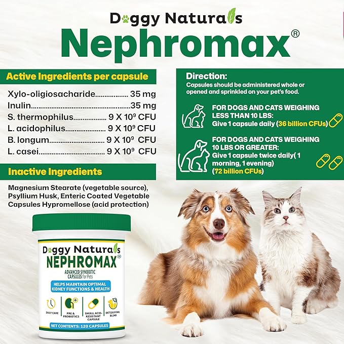 NEPHROMAX™ Kidney Support Supplement Cats 360