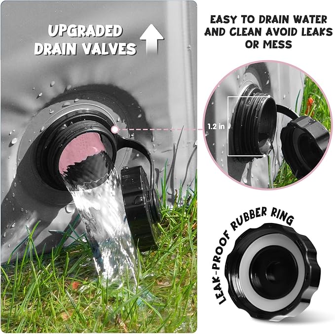 Furrybaby Dog Pool, Kiddie Pool with Hard Plate Collapsible Pet Bath Foldable Swimming Pet Pool Portable Pink 39''