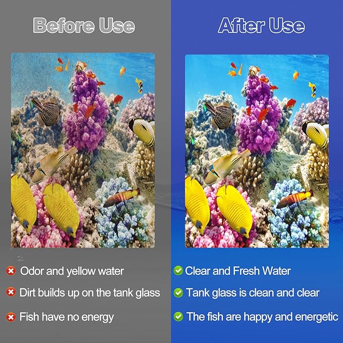 12-Pack Large Replacement Filter Cartridges Compatible with Tetra Whisper Bio-Bag Filters Large Aquarium Filter Cartridges for Whisper 20i/40i /IQ20/30/45/60 PF20/30/40/60 Power Filters