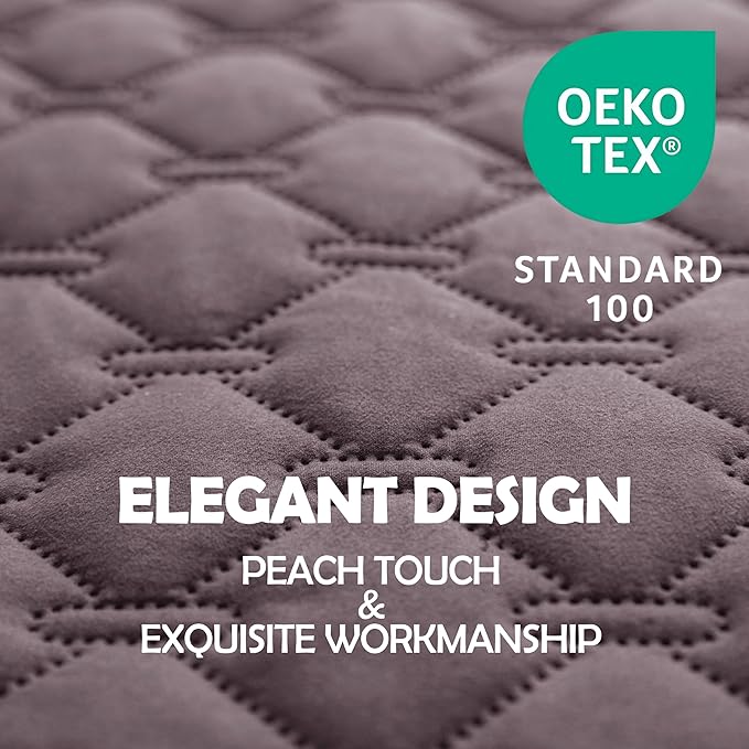 gogobunny 100% Double Sided Waterproof Dog Blanket Soft Pet Bed Cover Reversible Protect Furniture Couch Sofa Car for Puppy Large Dog Cat (Dark Sea Fog/Light Sea Fog, 40x50 Inch (Pack of 1))