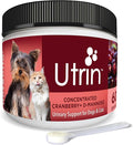 UTRIN - Urinary Support for Cats & Dogs - Dual-Action Cranberry & D-Mannose - for Natural Bladder Health, Incontinence, and Recurring UTI, 60 Servings