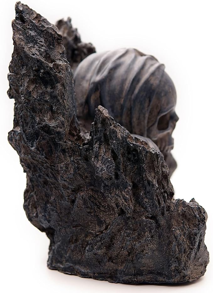 Fish Tank Decor Rocks.Aquarium Decoration Model.Easy and Quick Solution for Aquascaping.(Skull Canyon)