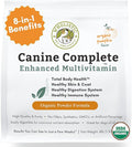 Wholistic Pet Organics Canine Complete - Dog Multivitamin Powder - 4 Lb - Daily Dog Vitamins and Supplements for Homemade Food - Immune System, Skin, Coat & Overall Health - Small and Large Breed