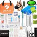 Dog First Aid Kit - Pet First Aid Kit for Dogs and Cats Pet First Aid Supplies for Car Traveling Home