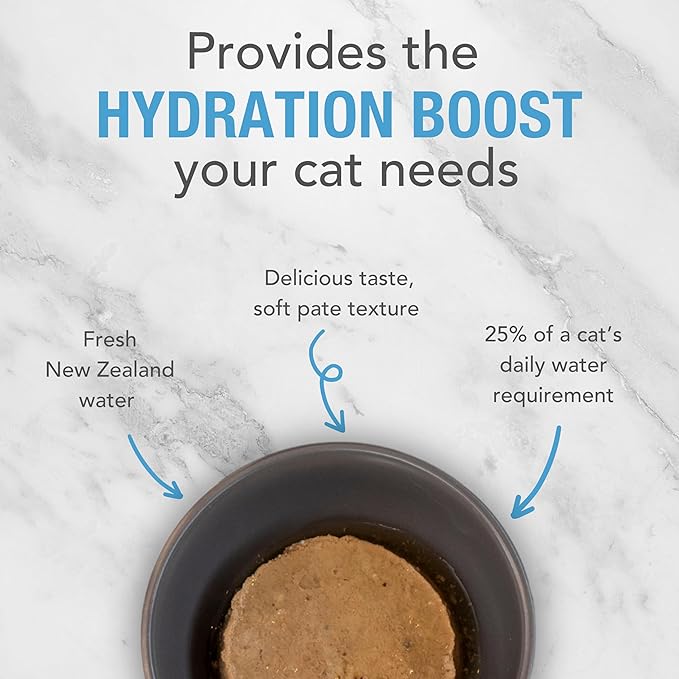 Feline Natural New Zealand Canned Catfood Wet Food, High-Meat, Low-Carb, & Grain Free Cat Food Wet, Beef Feast, 6 oz, Pack of 12