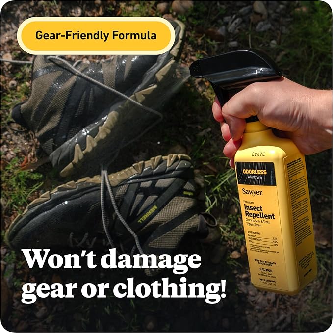 Sawyer Products Premium Permethrin Insect Repellent for Clothing, Gear & Tents