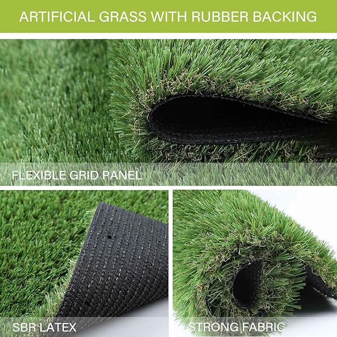 Fake Grass for Dogs to Pee on, Artificial Grass for Dogs , Dog Pee Pads Extra Large, Outdoor Grass Mats, Washable, 5x10FT Puppy Potty Training Rug, Strong Permeability, Washable