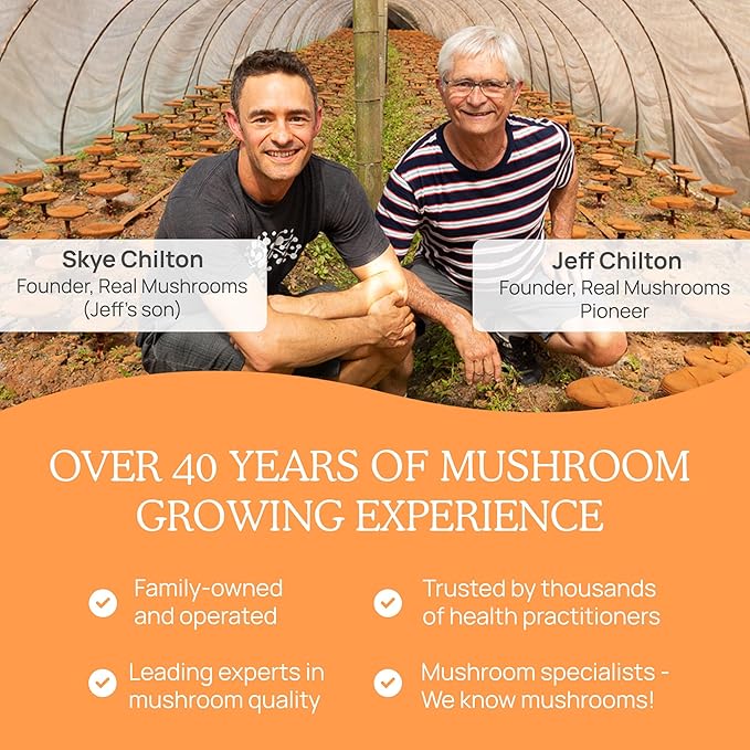 Real Mushrooms RealBoost Capsules – Cordyceps Mushroom, Panax Ginseng & Guayusa Extract – for Overall Wellness & Energy Support – Vegan, Non-GMO, No Fillers – 60 Count Mushroom Supplement Blend