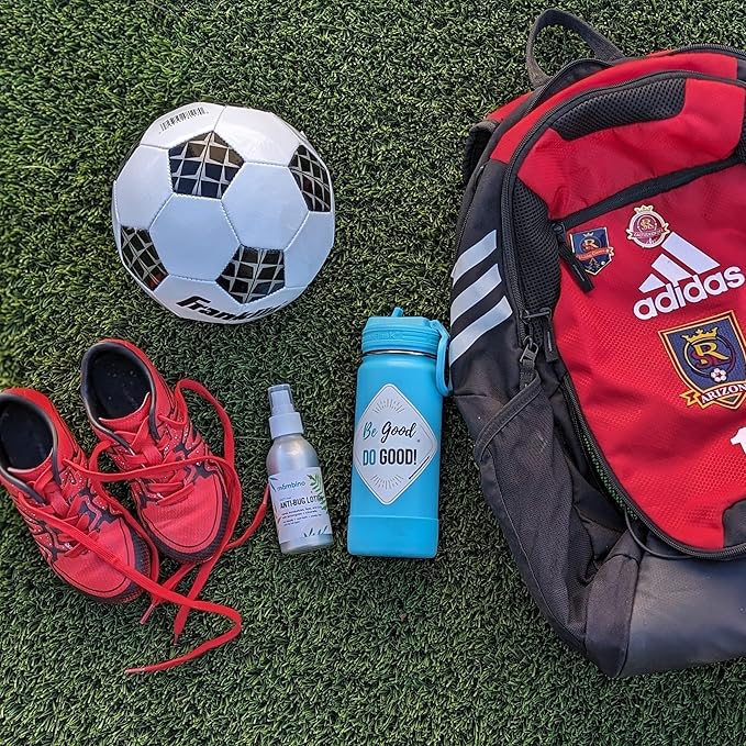 Mambino Organics Outdoor Set - Anti-Bug Mosquito Repellent Spray, Soothing Stick – All Natural, DEET-Free, Citronella Insect Repellant – 4 Fluid Ounces