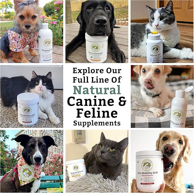 Wholistic Pet Organics Pure Colostrum - 1 Oz - Dog Allergy Relief & Itchy Skin Treatment, Senior Dog Supplements & Immune Support, Licking Paws, Anti Itch for Dogs and Cats