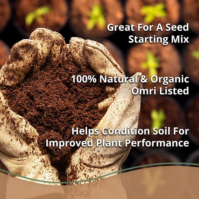 Coco Coir 650gm Bricks (30-Pack) - Organic Coco Coir for Plants & Gardening - OMRI-Listed Cocopeat for Garden Soil, Seed Starter Soil, & Mulch - Coconut Coir Bricks - Coconut Fiber Potting Mix